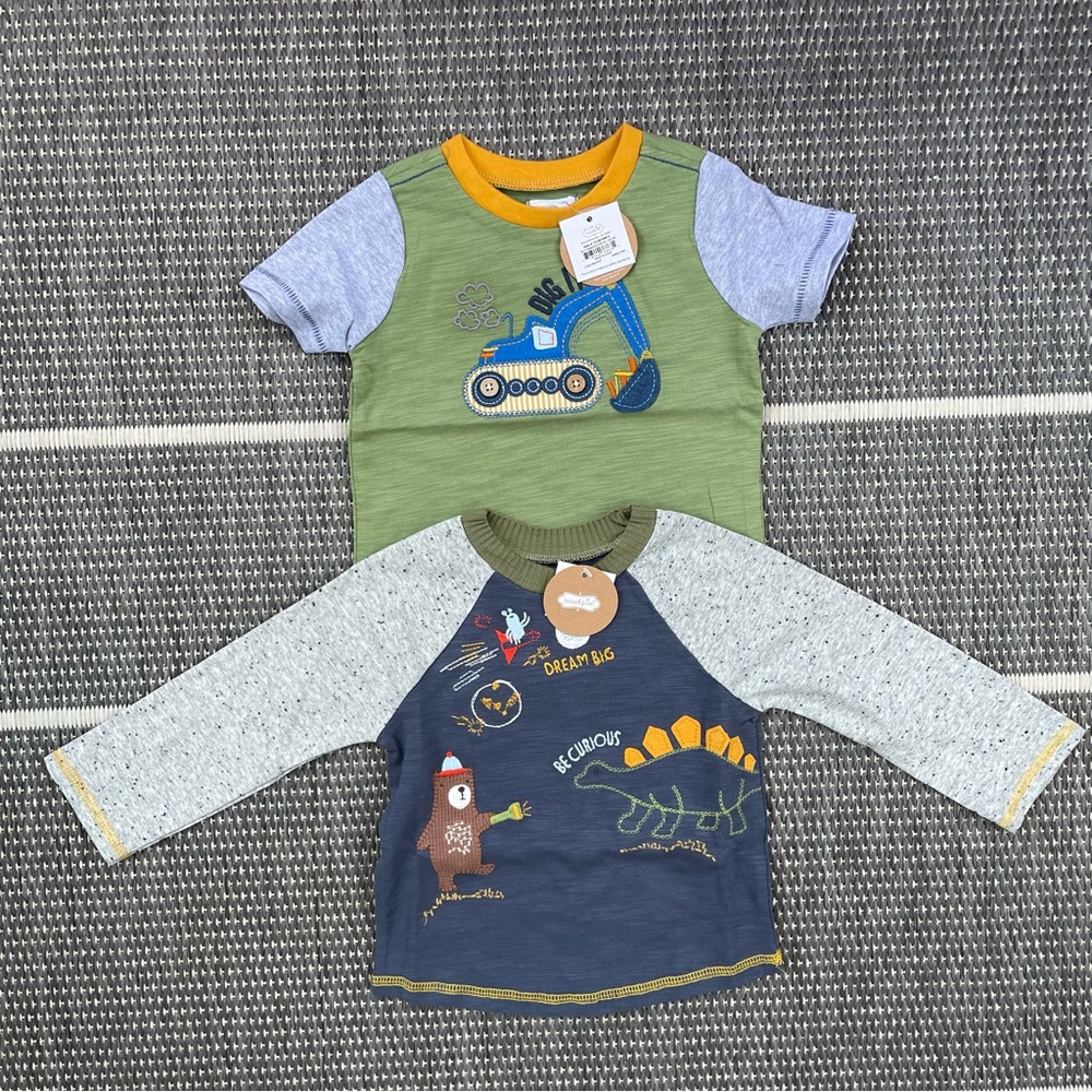 Bundle of 2 Toddler Tees, 12-18M